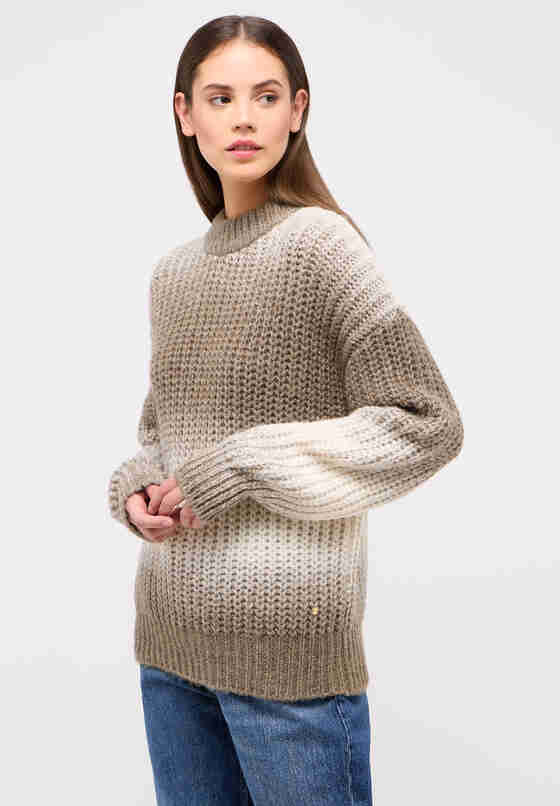 Sweater Strickpullover, Braun, model