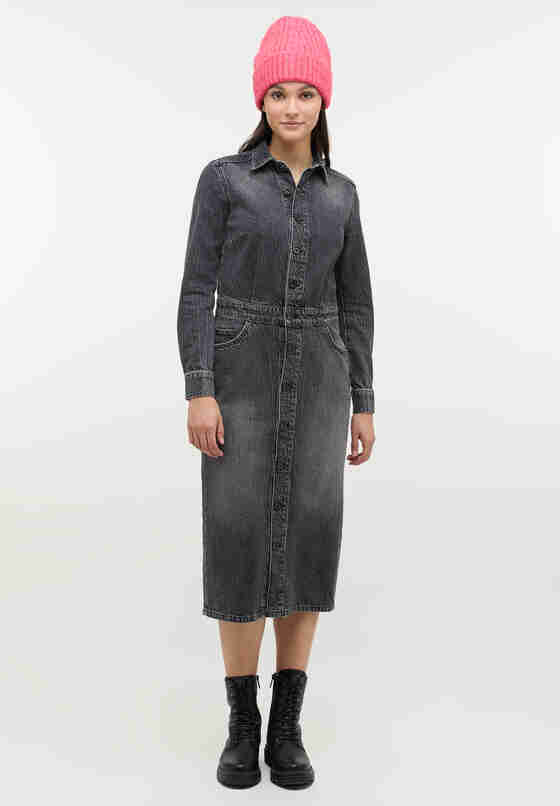 Kleid Jeanskleid, Schwarz 781, model