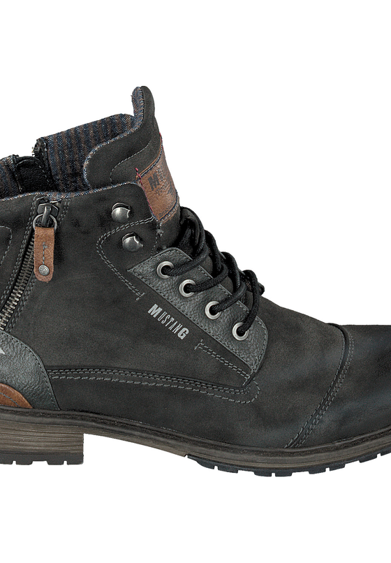 Schuh Boots, Grau, bueste