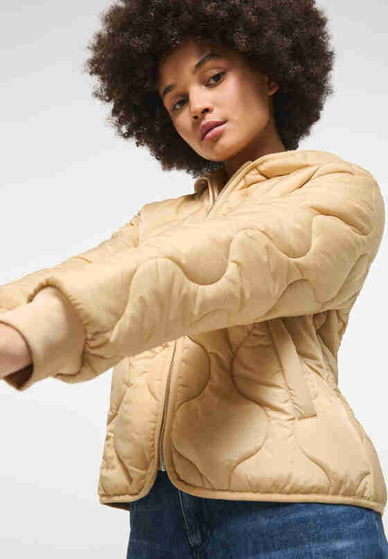 Jacke Steppjacke, Braun, model