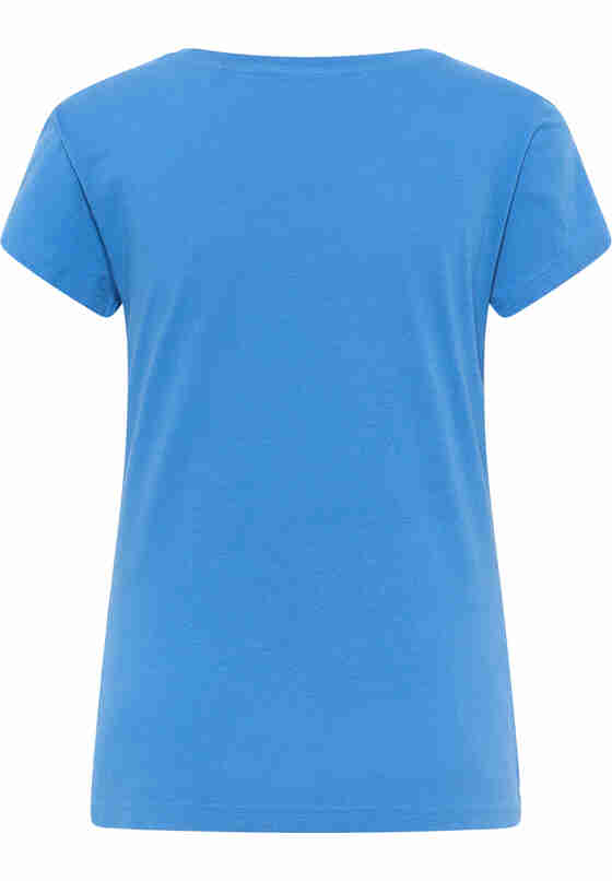 T-Shirt Print-Shirt, Blau, bueste