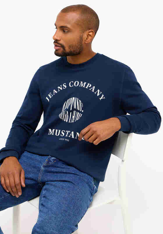 Sweatshirt Sweatshirt, Blau, model