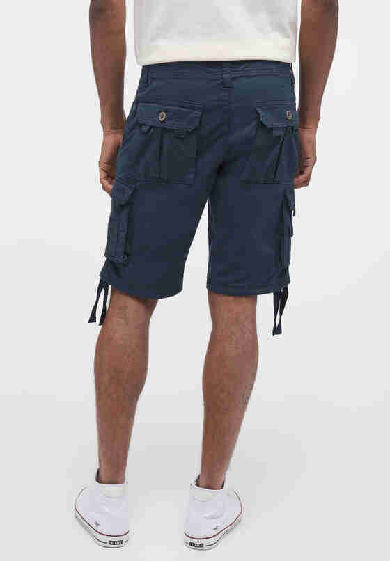 Hose Cargo Shorts, Blau, model