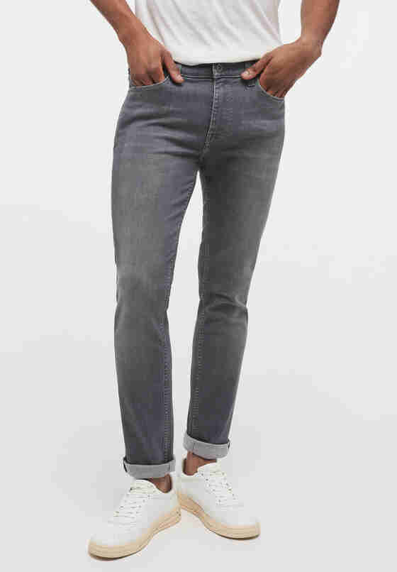 Hose Style Frisco Skinny, Grau 783, model