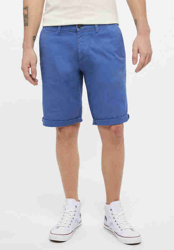 Hose Chino Shorts, Blau, model