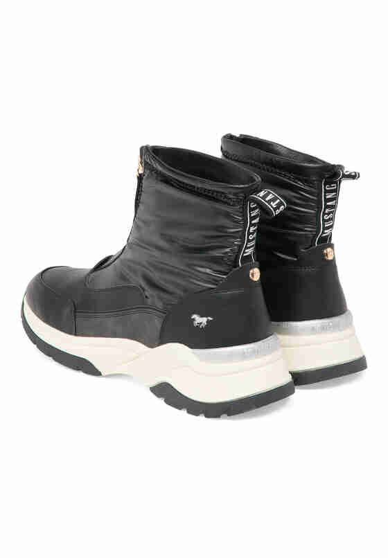 Schuh Boots, Schwarz, bueste