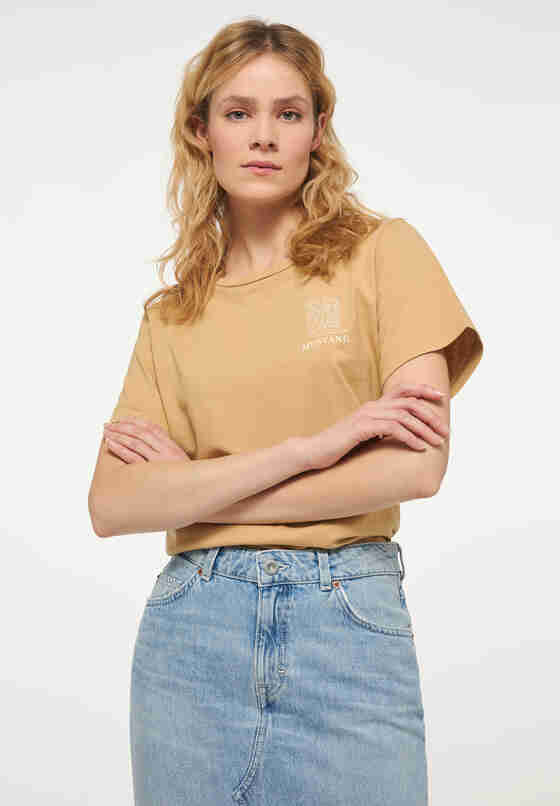 T-Shirt T-Shirt, Braun, model