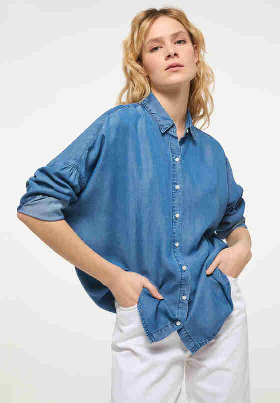 Bluse Bluse, Blau 500, model