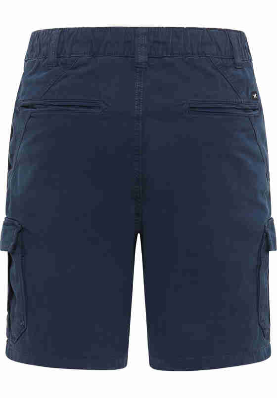 Hose Style Elastic Cargo Shorts, Blau, bueste