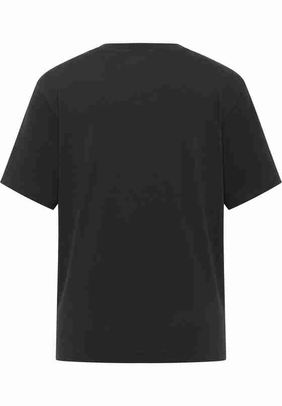 T-Shirt Print-Shirt, Schwarz, bueste