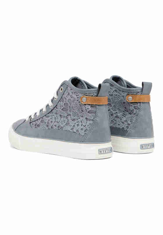 Schuh High Top Sneaker, Blau, bueste