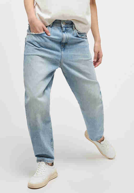 Hose Style Boyfriend Tapered, Blau 432, model