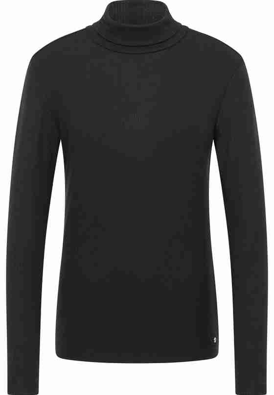 T-Shirt Langarmshirt, Schwarz, bueste