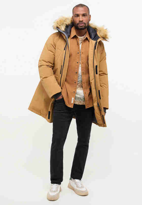 Jacke Parka, Gelb, model