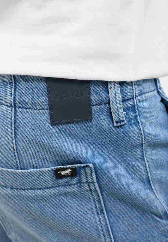 Hose Style Cigarette Chino, Blau 581, model