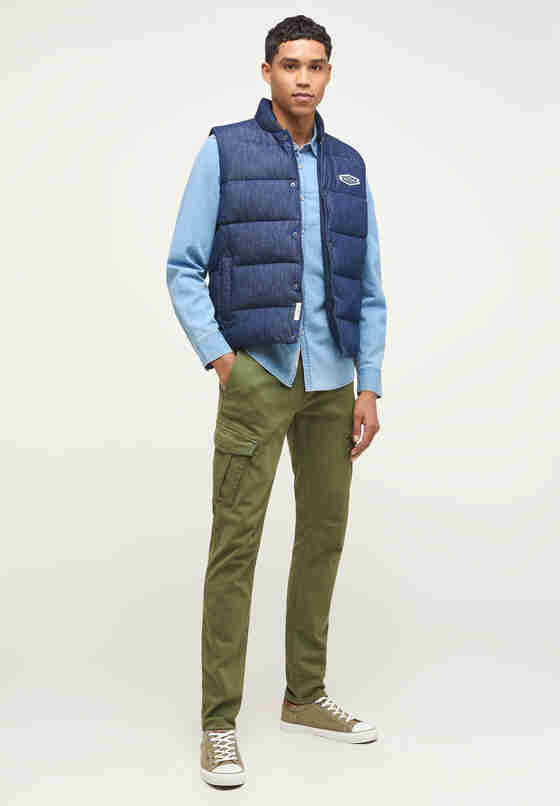 Jacke Weste, Blau 800, model