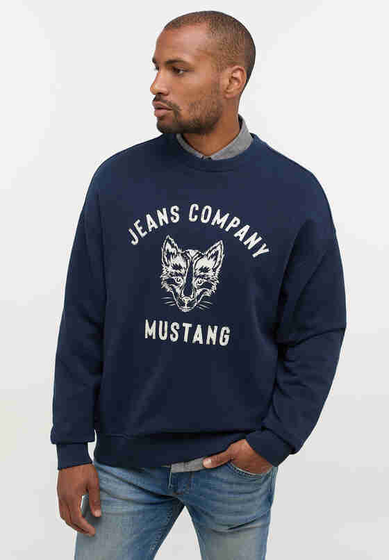 Sweatshirt Sweatshirt, Blau, model