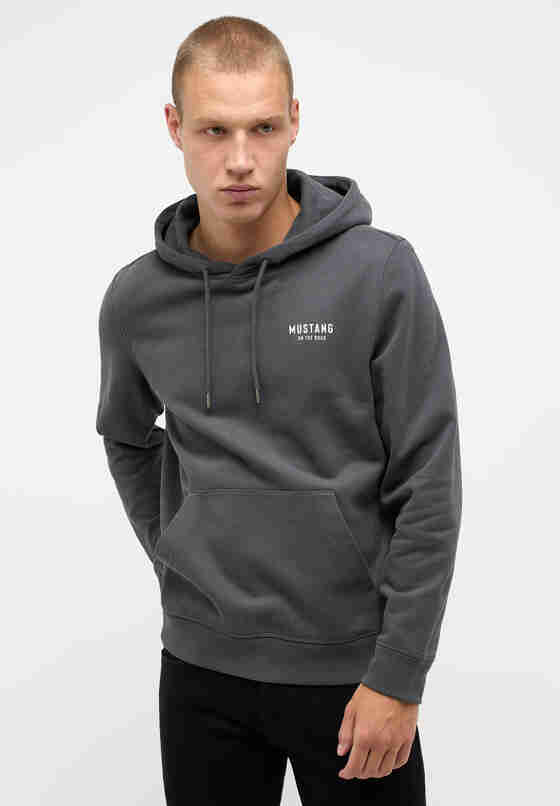 Sweatshirt Hoodie, Grau, model