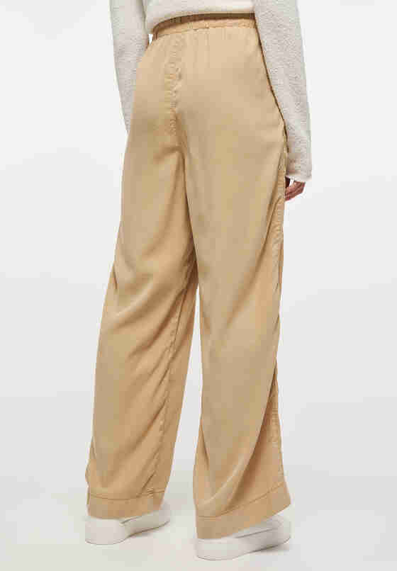 Hose Style Drawstring Wide Leg, Braun, model