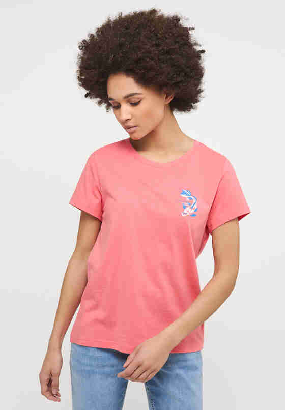 T-Shirt T-Shirt, Rosa, model