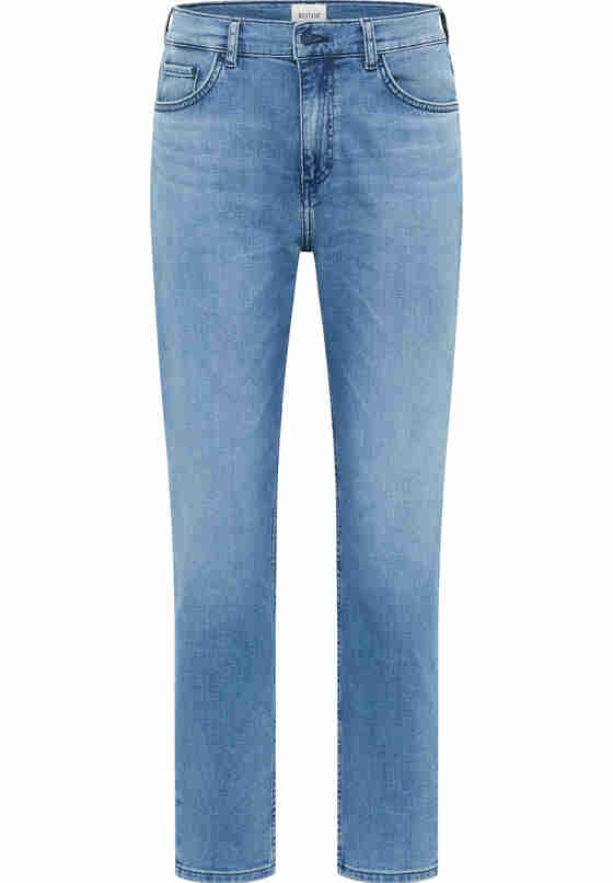 Hose Style Brooks Relaxed Slim, Blau 522, bueste