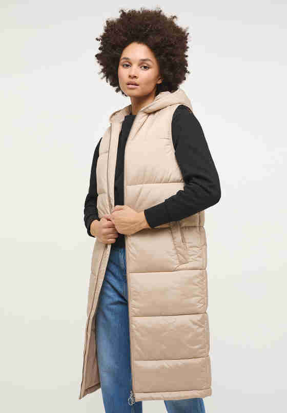 Jacke Weste, Braun, model