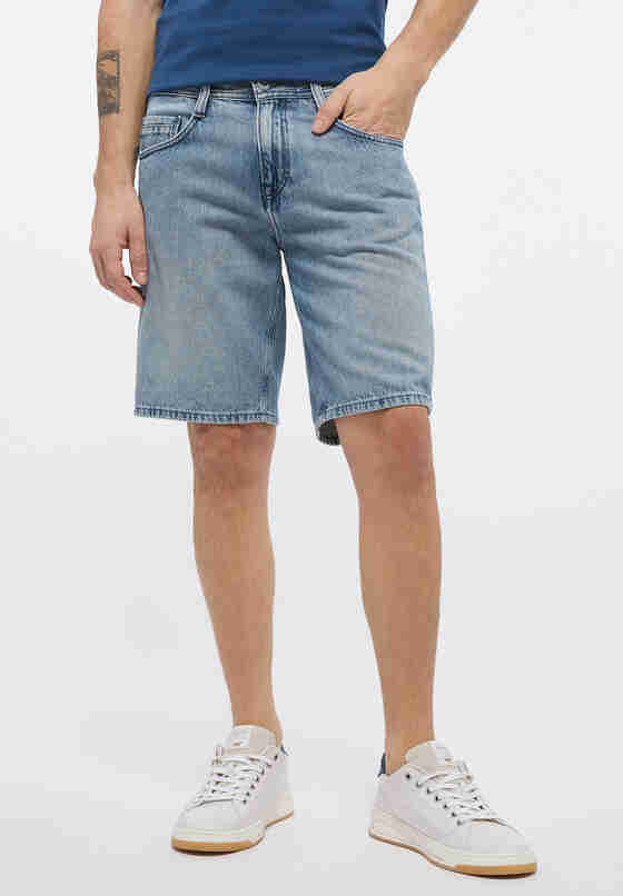 Hose Denver Shorts, Blau 411, model