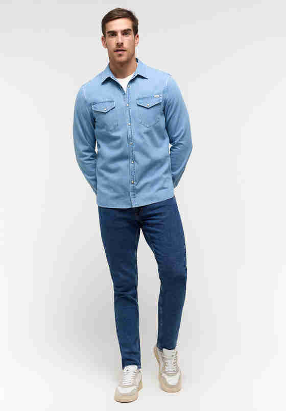 Hemd Jeanshemd, Blau 100, model