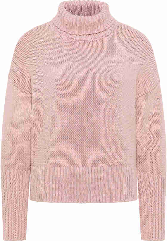 Sweater Rollkragenpullover, Rosa, bueste