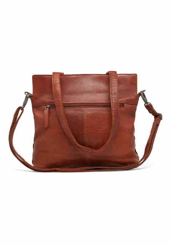 Accessoire Shopper mit Flecht-Muster, Braun, bueste