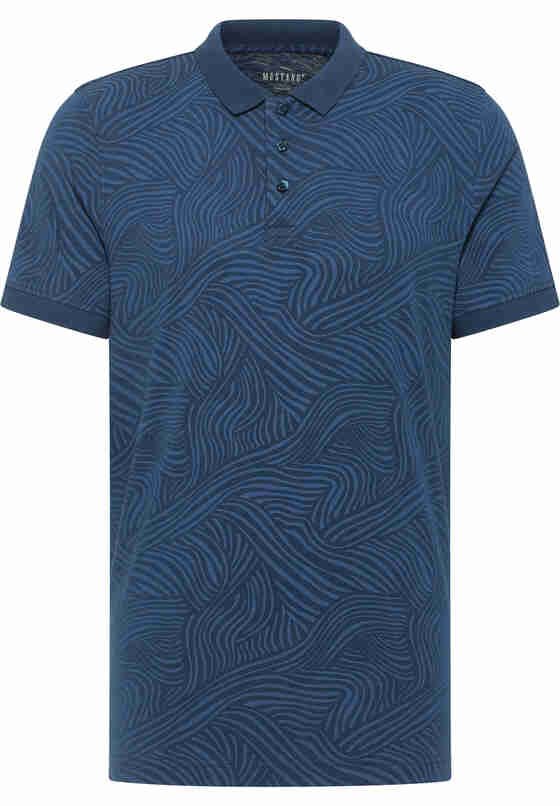 T-Shirt Poloshirt, Blau, bueste