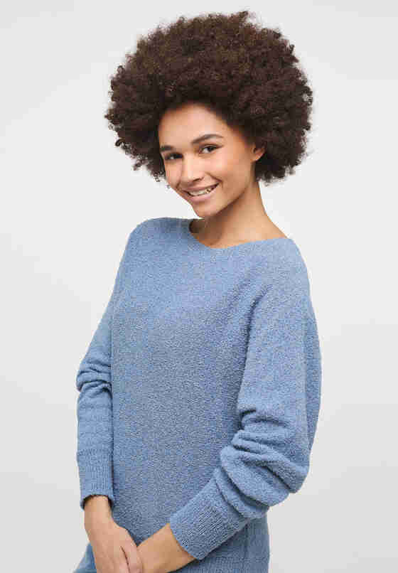 Sweater Strickpullover, Blau, model