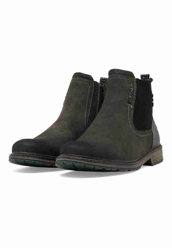 Schuh Boots, Grau, bueste