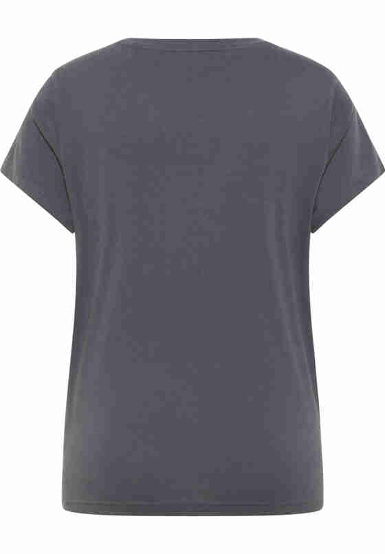 T-Shirt Print-Shirt, Grau, bueste