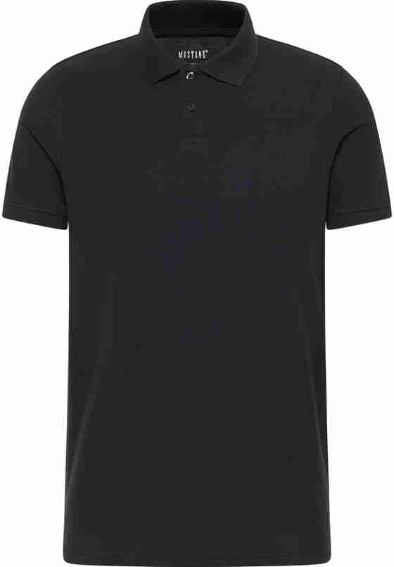 T-Shirt Poloshirt, Schwarz, bueste