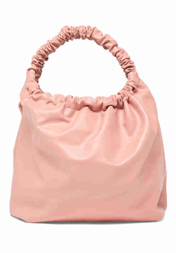 Accessoire Geraffte Handtasche, Rosa, bueste