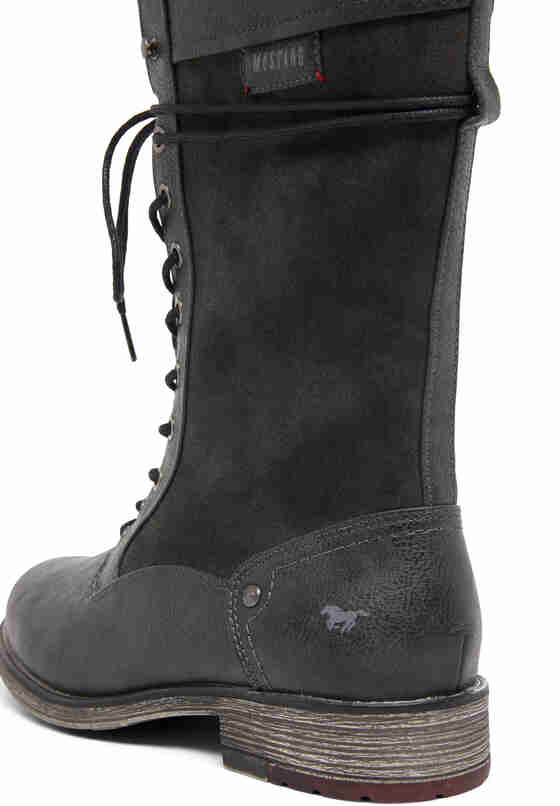 Schuh Stiefel, Schwarz, bueste