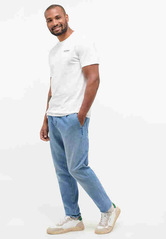 Hose Style Cigarette Chino, Blau 581, model