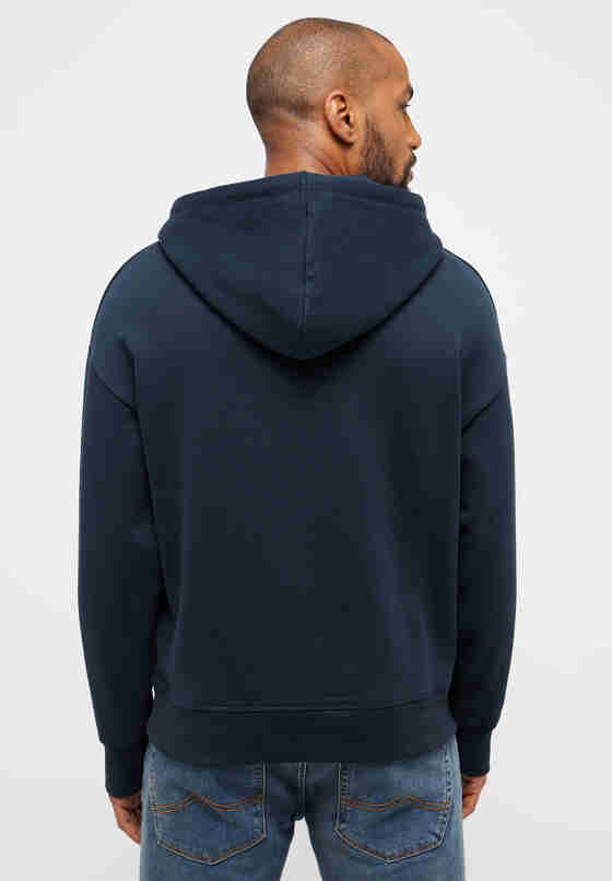 Sweatshirt Hoodie, Blau, model