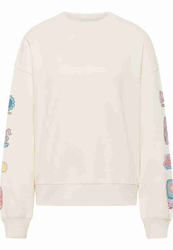 Sweatshirt Sweatshirt, Weiß, bueste