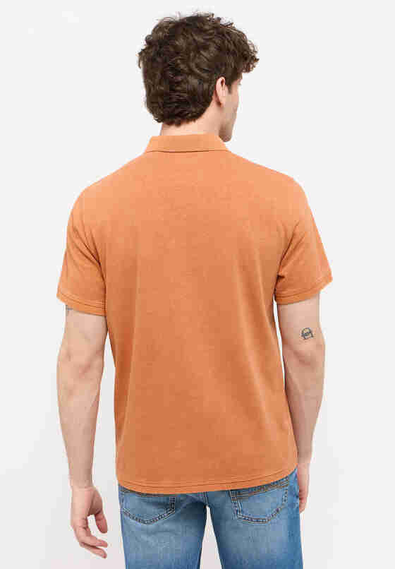 T-Shirt Poloshirt, Rot, model