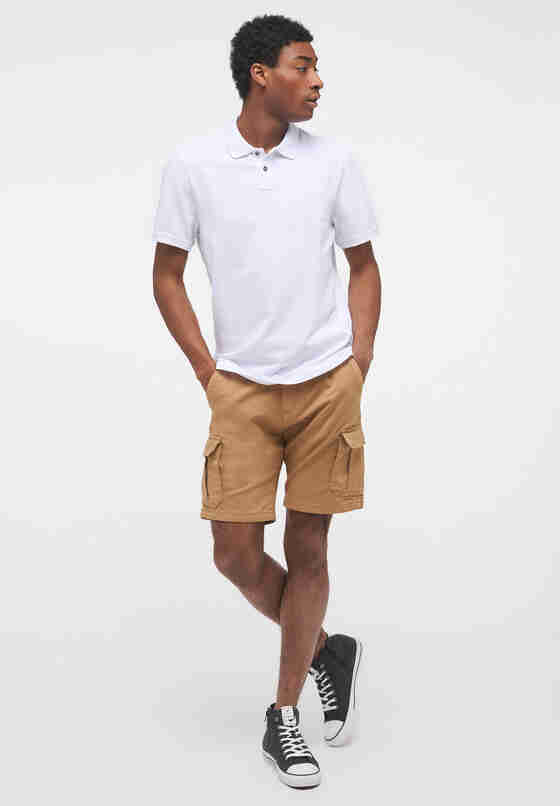 Hose Style Elastic Cargo Shorts, Tiger´s Eye, model