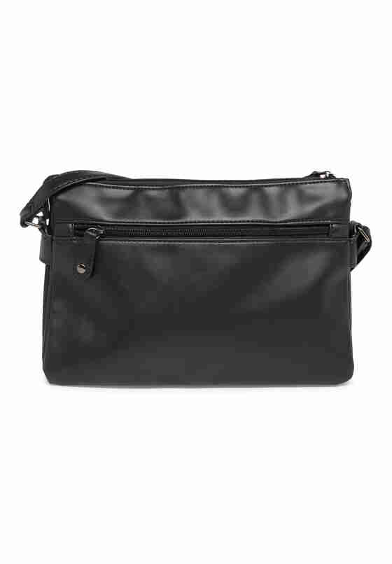 Accessoire Schlichte Schultertasche, Schwarz, bueste